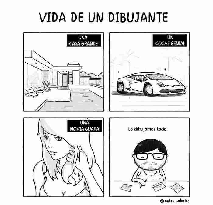 Vida De Un Dibujante