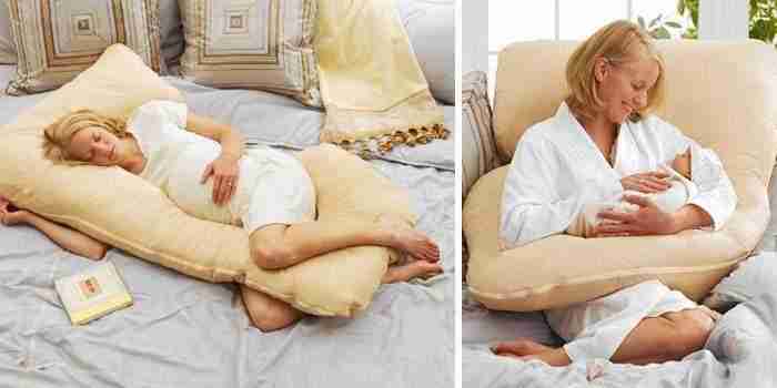Almohada cómoda para embarazadas
