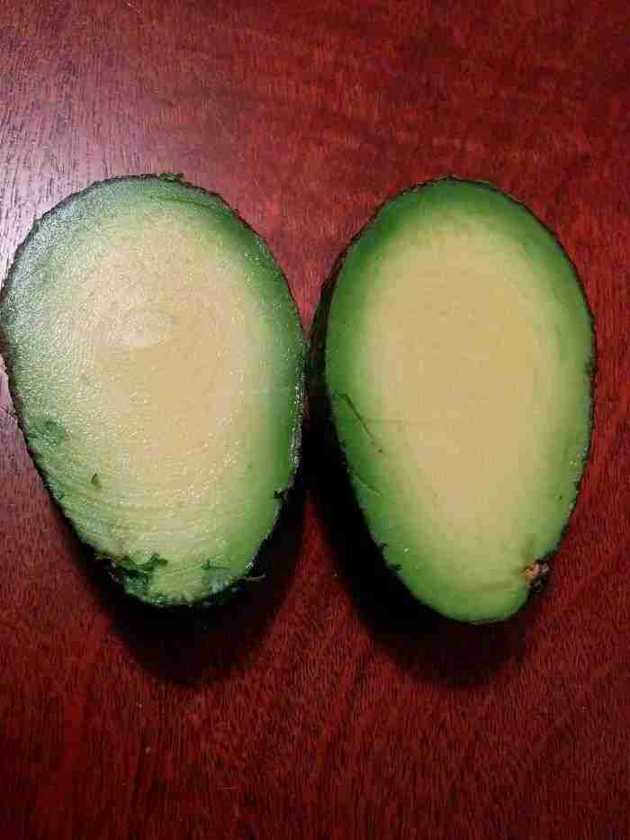 Me ha tocado premio con este aguacate