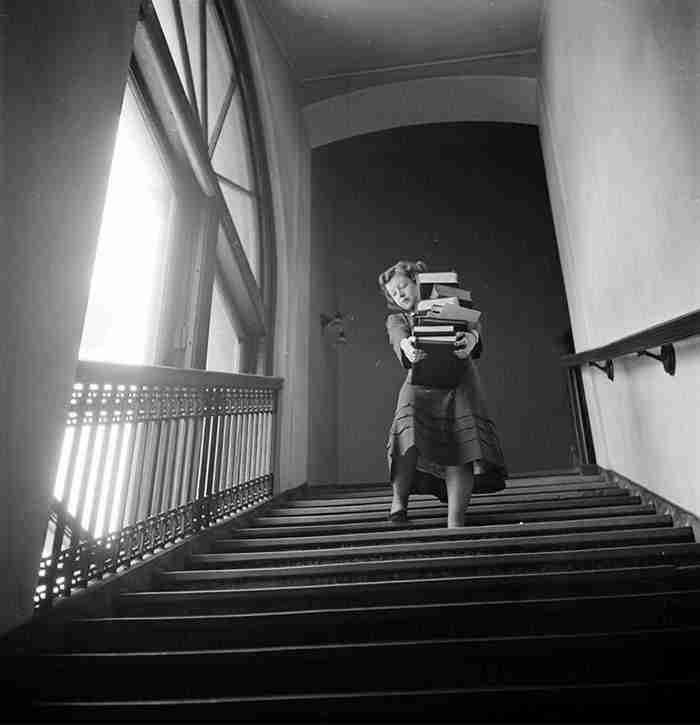 Estudiante En Columbia University, 1948
