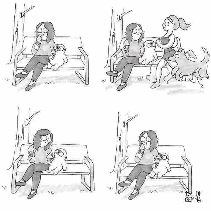 10+ Adorable Comics That Hilariously Sum Up What It's Like Living With A Dog