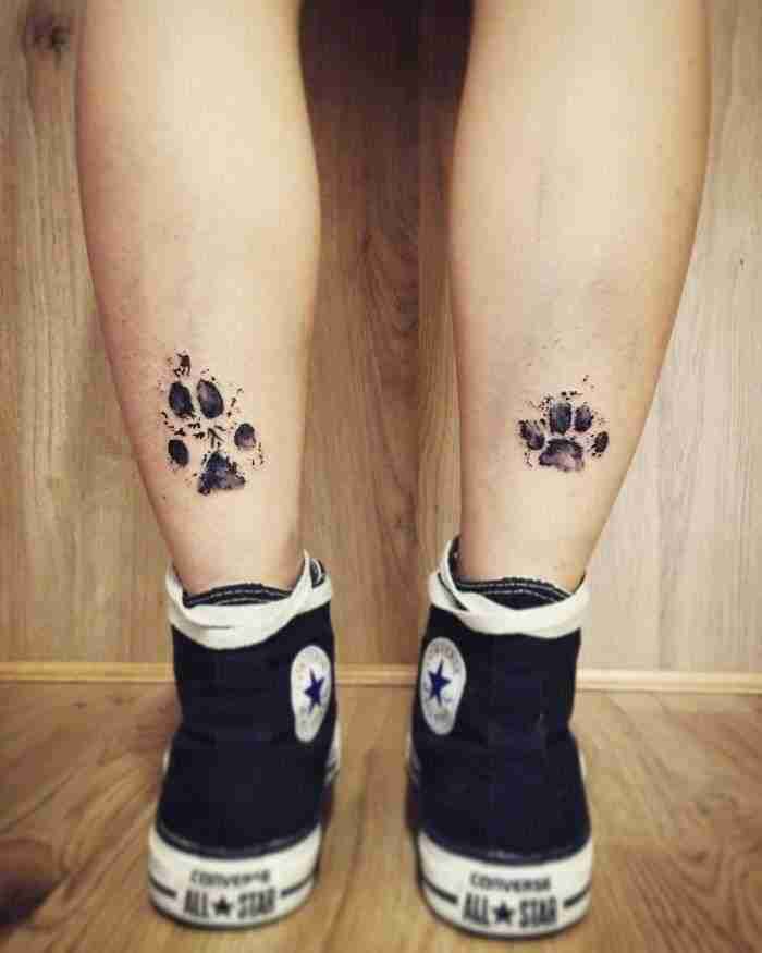 Dog Paw Prints Make The Most Pawesome Tattoos Ever, And Here's The Proof (10+ Pics)