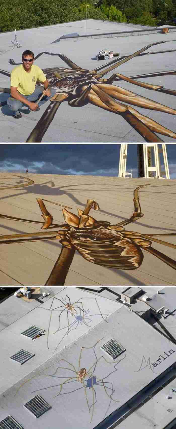 Artista troleando a los aviones
