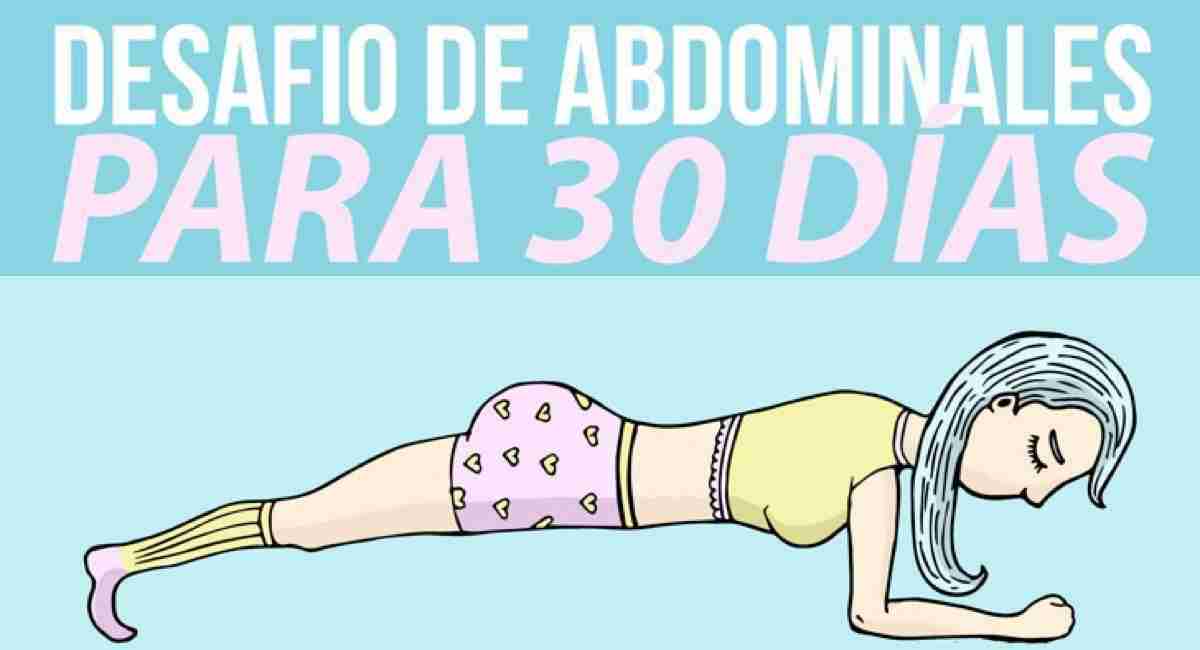 3 Simples ejercicios para tener un abdomen plano en 30 días