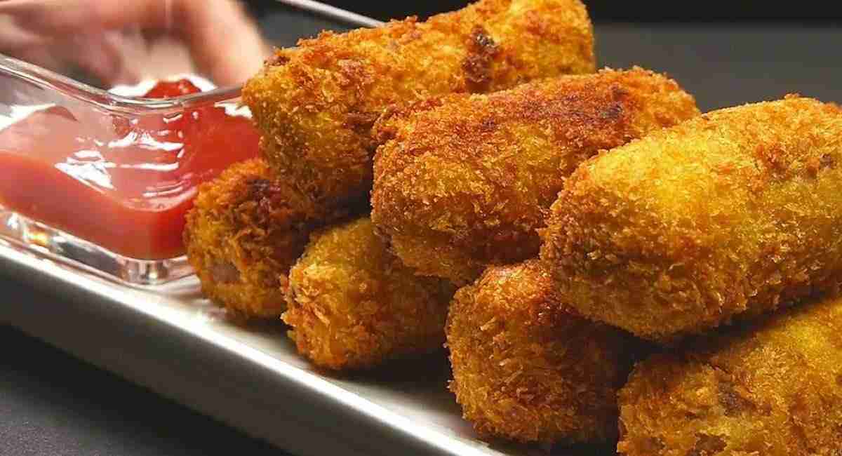 Croquetas sabor pizza
