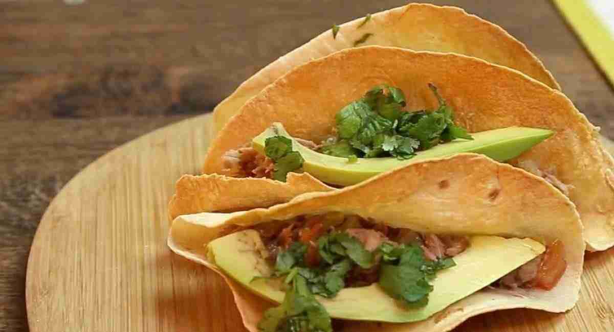 Tortillas rellenas con atún
