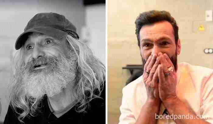 Homeless Man’s Unbelievable Transformation Into “Hipster”