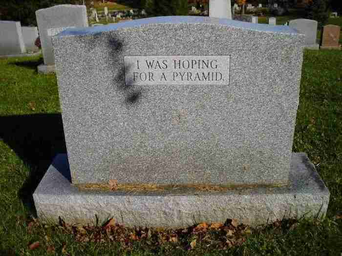 I Was Hoping For A Pyramid