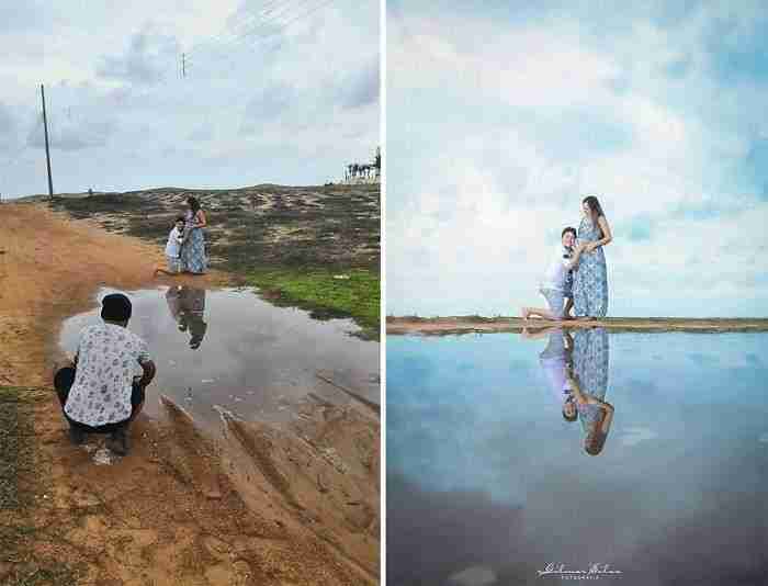 Photographer Exposes The 'Truth' Behind Professional Portraits, And It's Pretty Cringeworthy