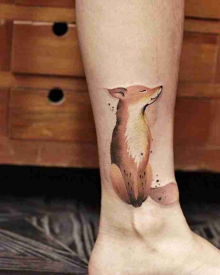 These Watercolor Tattoos By Chen Jie Will Make You Wish You Had One