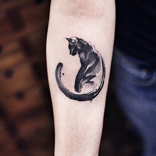 These Watercolor Tattoos By Chen Jie Will Make You Wish You Had One
