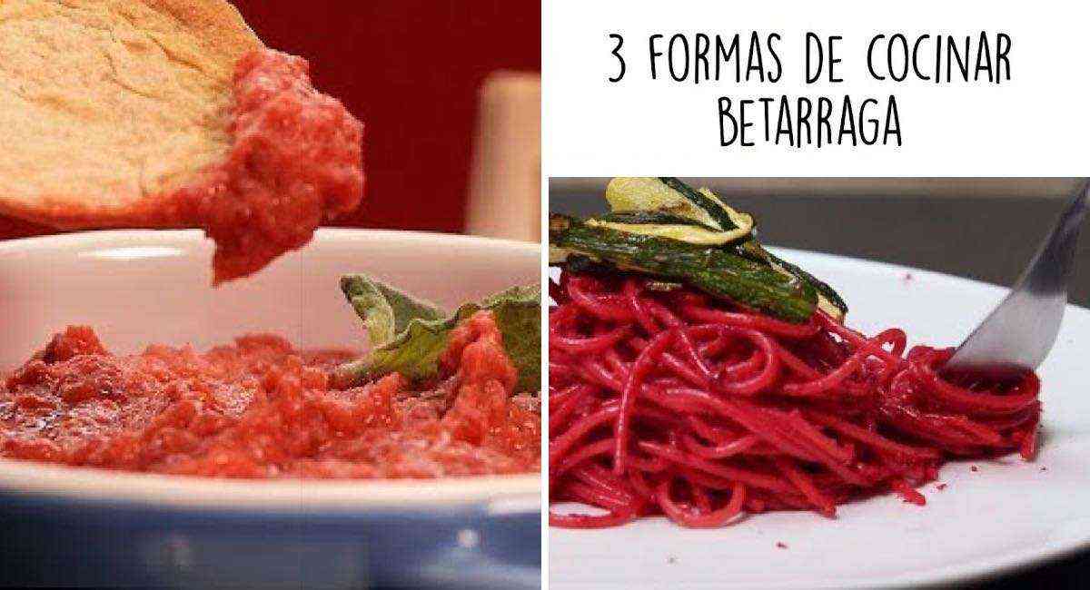 Tres formas de cocinar con betarragas