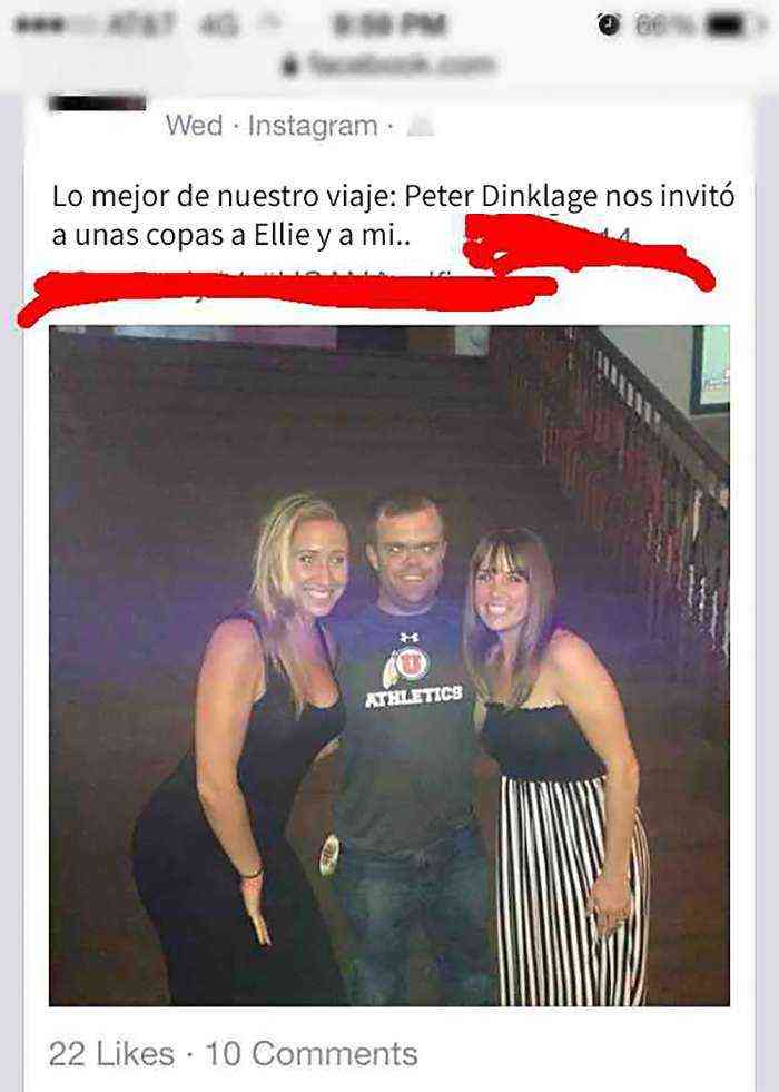 Peter Dinklage Nos Invitó A Unas Copas