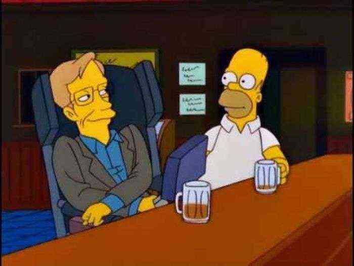 Stephen Hawking En Los Simpsons