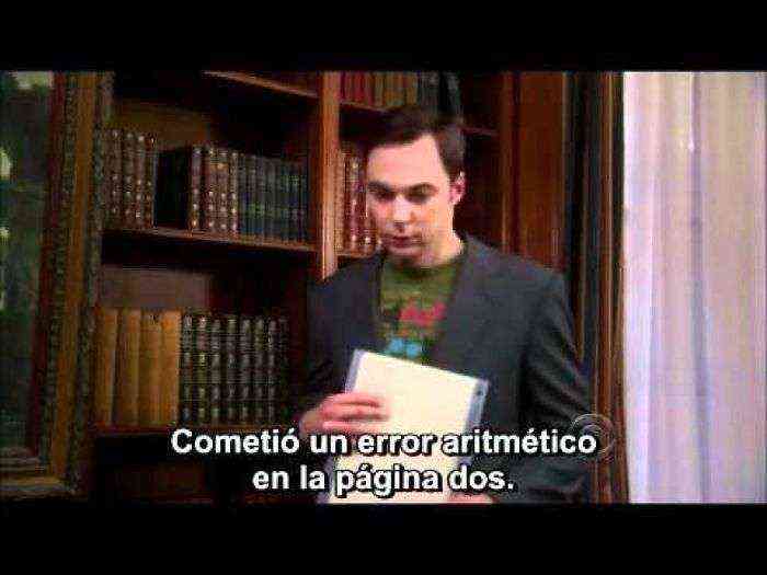 Sheldon Conoce A Stephen Hawking