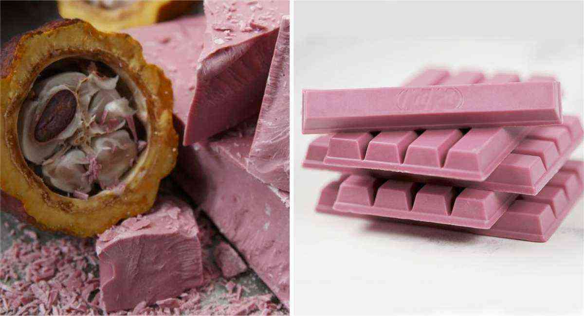 ¡Ya comenzaron a vender el nuevo chocolate rosa natural, sin colorantes