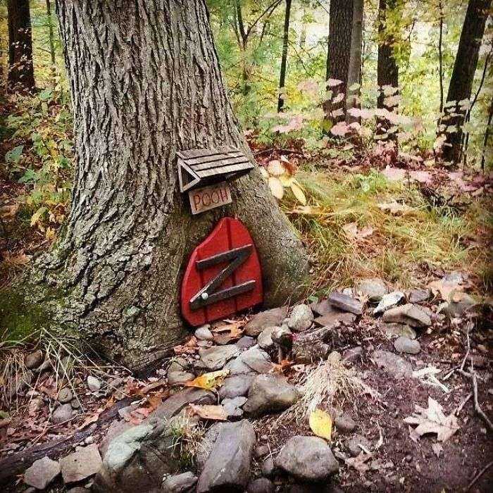 Encontré esto en el bosque mientras montaba