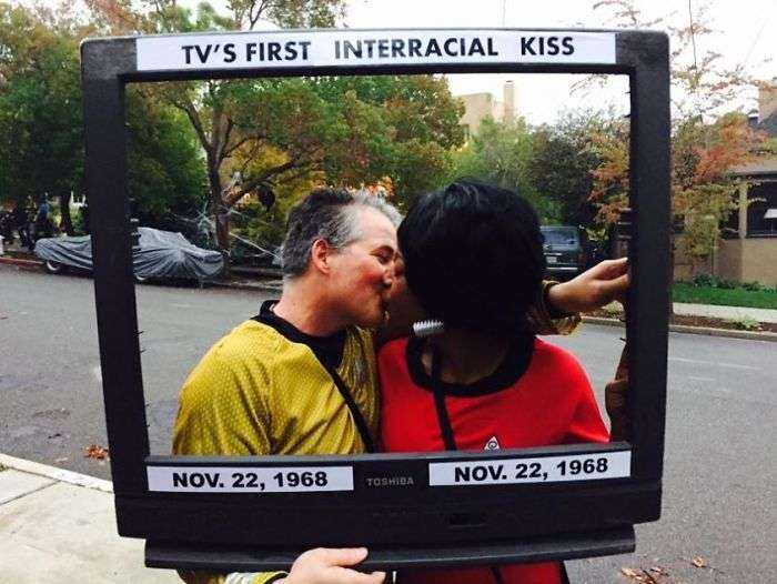 El primer beso interracial en televisión, Star Trek