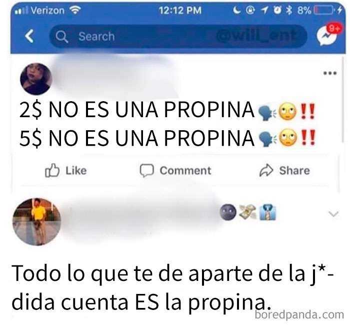 Pues Te Quedas Sin Propina