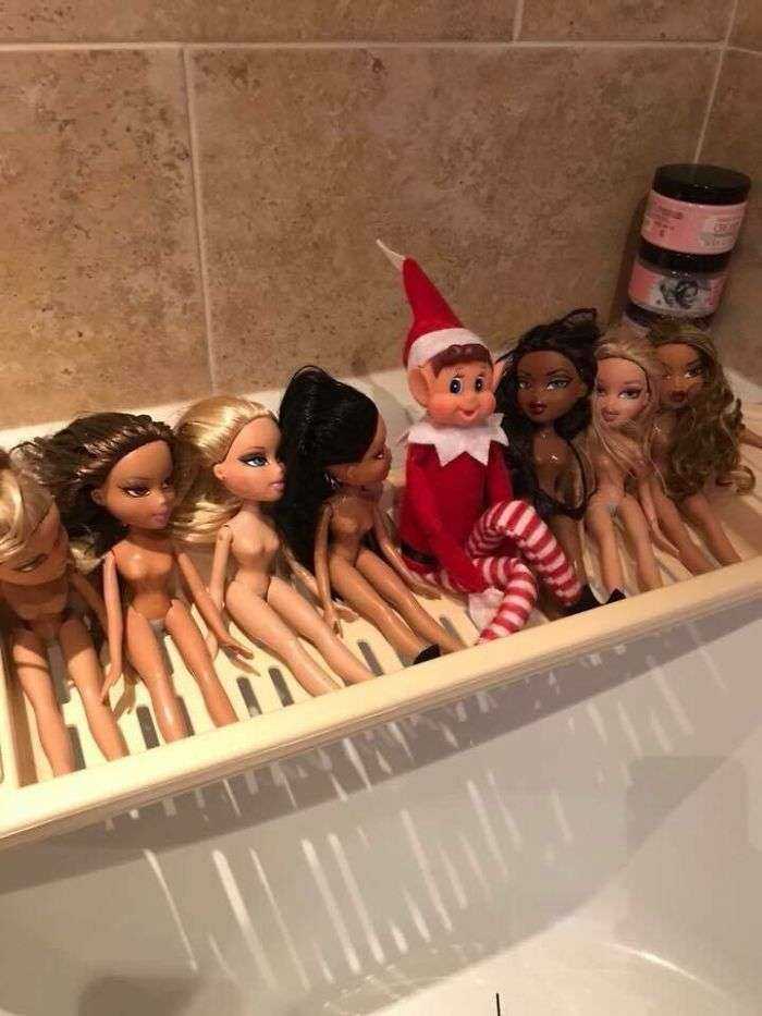 Este elfo es un pillín