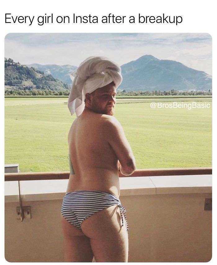 Todas las chicas de Insta tras una ruptura