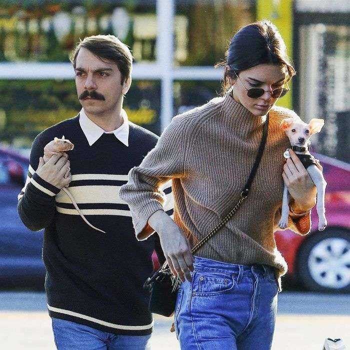 This Guy Won't Stop Photoshopping Himself Into Kendall Jenner's Photos And It Makes Them 10 Times Better