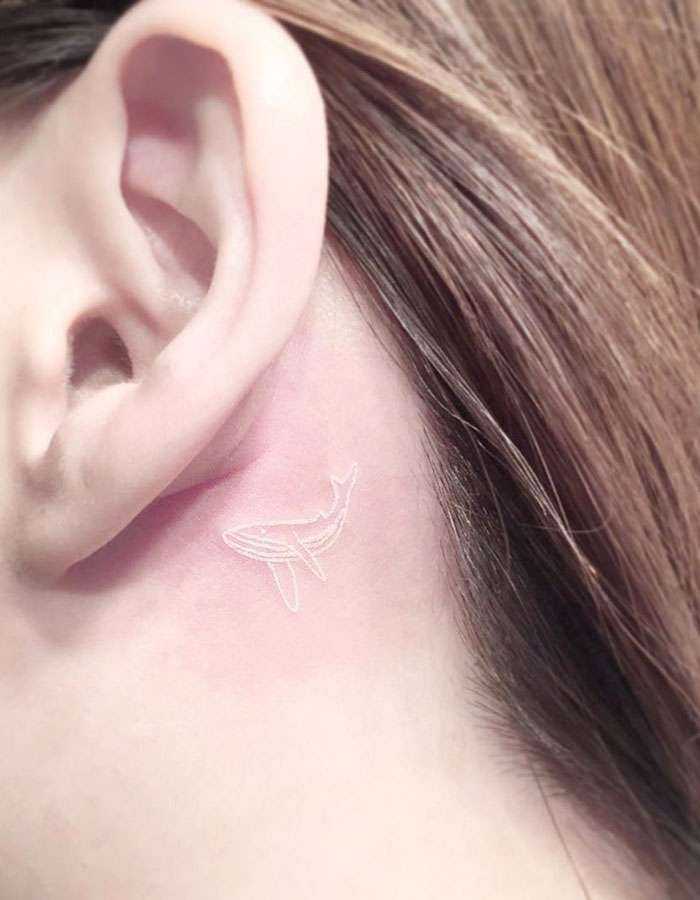 30 White Tattoo Designs That Look Like Magic Runes