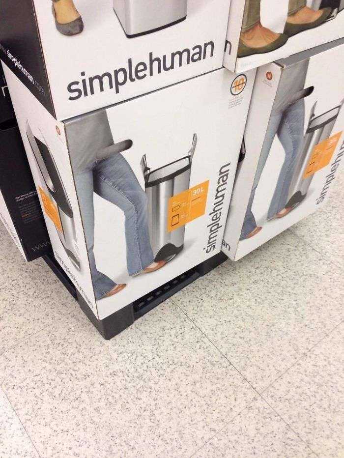 Vaya sitio para poner el agujero