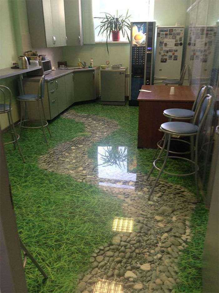 La cocina de la oficina