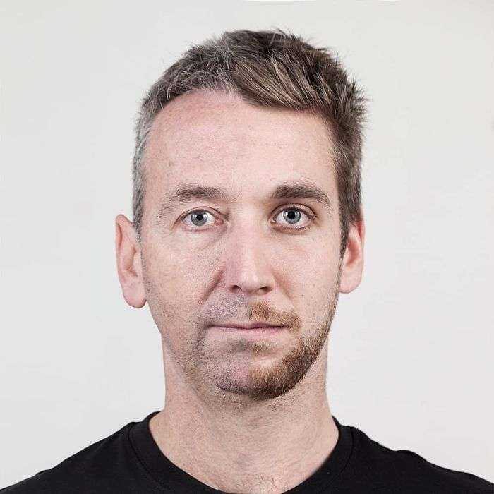 Padre / Hijo: Claude, 54 y Benoit, 23, 2013