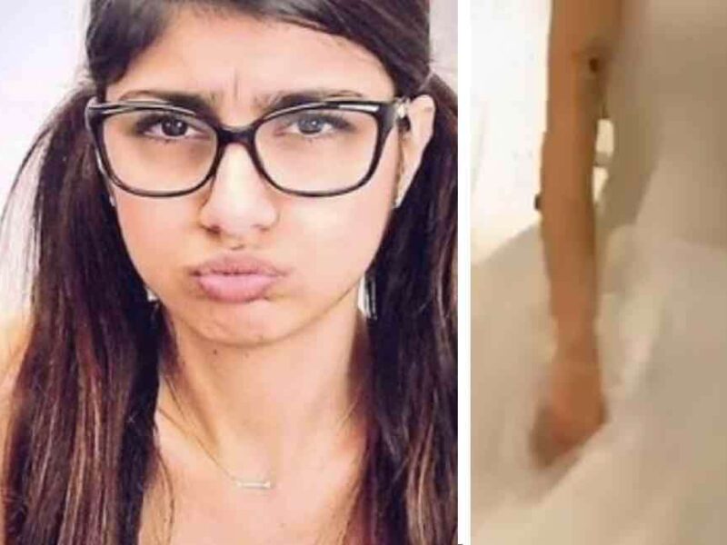 Mia Khalifa Va A Casarse Y Presumi Su Enorme Vestido De Novia En Instagram Tiene Un Sensual Escote