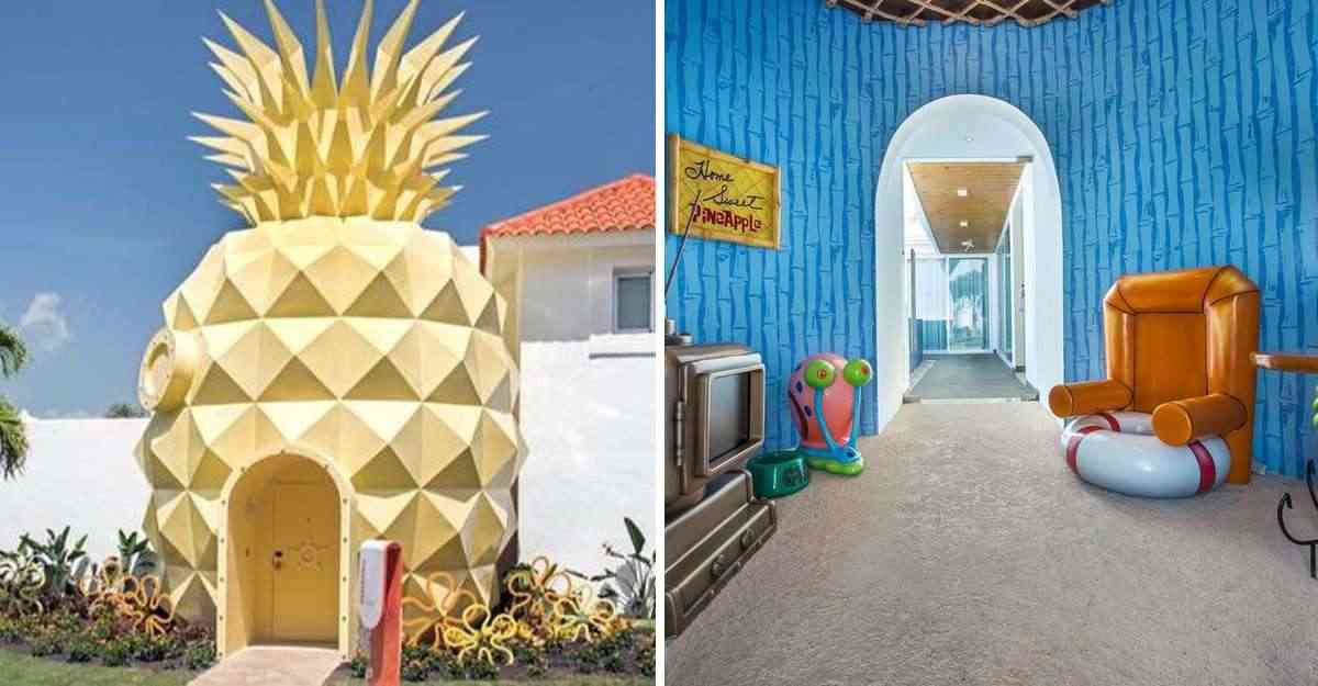 La casa de Bob Esponja tiene su versión real en una villa temática