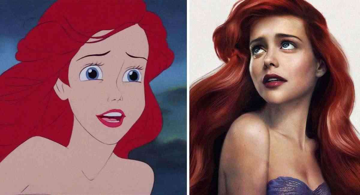 Así lucirían personajes de Disney si fuesen personas reales Jazmín luce como una Kardashian