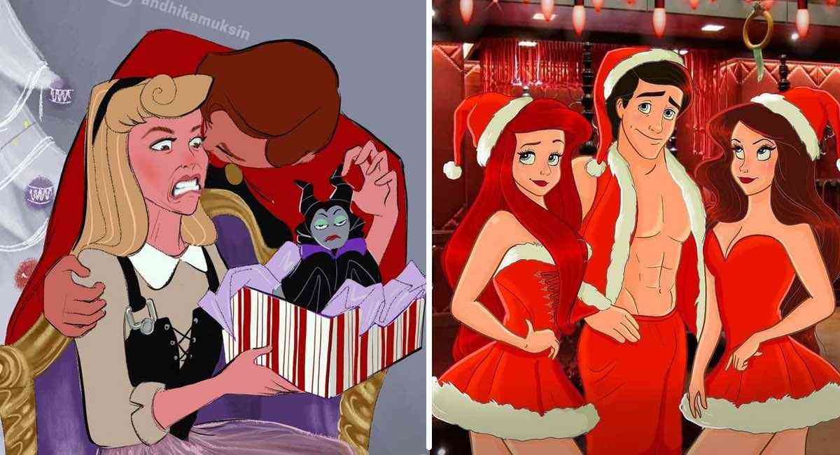 Así Es Como Los Personajes De Disney “celebrarían” La Navidad A Blancanieves No Le Interesa