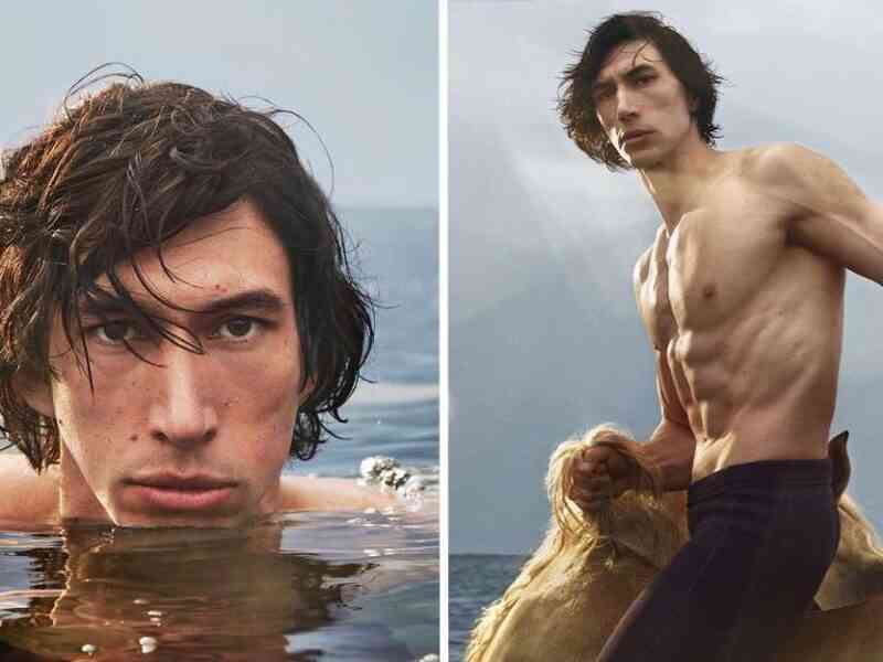 Adam Driver se convirtió en centauro para nueva publicidad de perfume ...