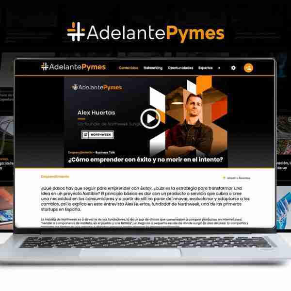 AdelantePymes, la plataforma de streaming empresarial para pymes y autónomos