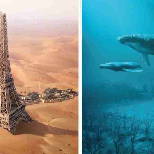 Artista refleja cuáles serían las consecuencias del cambio climático