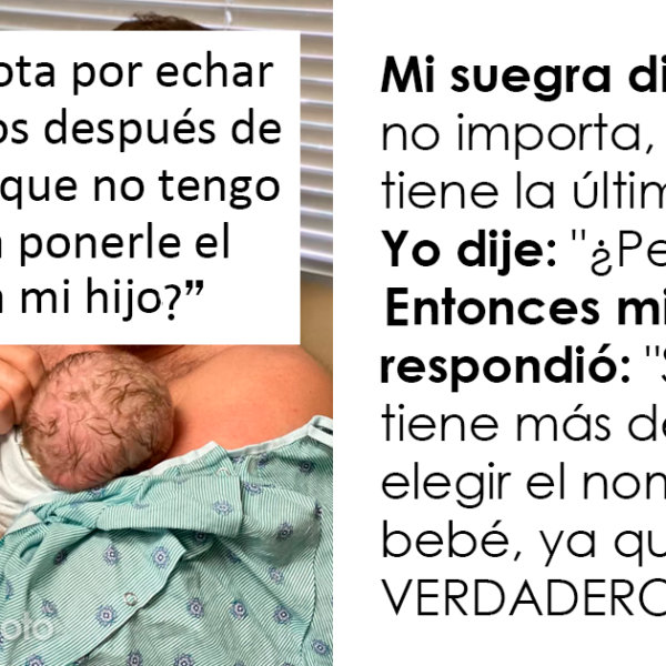 Estos suegros afirman que su hijo tiene más derecho a ponerle nombre al futuro bebé «porque es el verdadero padre»