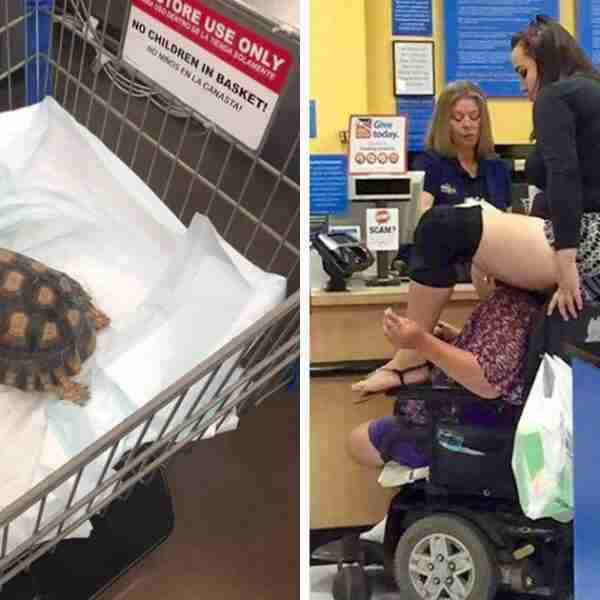 Humor: 17 Imágenes de situaciones que solo ocurren en Walmart