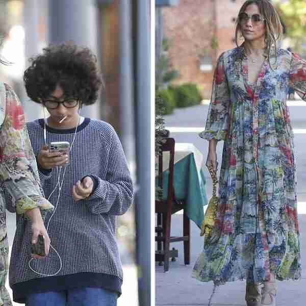 JLo prueba que respeta el estilo de su hija Emme en nuevo paseo juntas. Lucían totalmente diferentes
