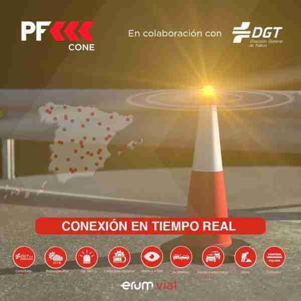 La española Erum Vial desarrolla el primer cono geolocalizado del mundo