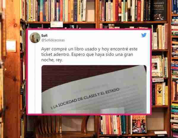Lo que se encontró dentro de un libro de segunda mano ha revolucionado Twitter