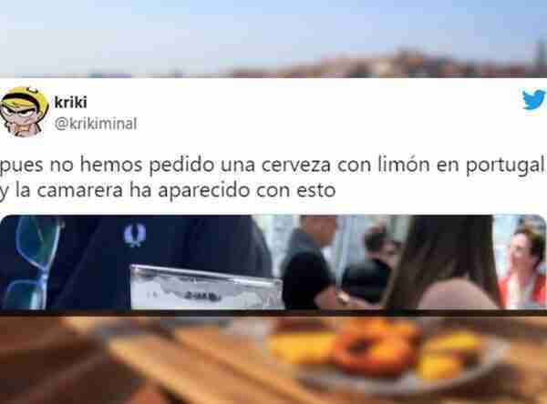 Pide una cerveza en Portugal y lo que le traen se viraliza en Twitter