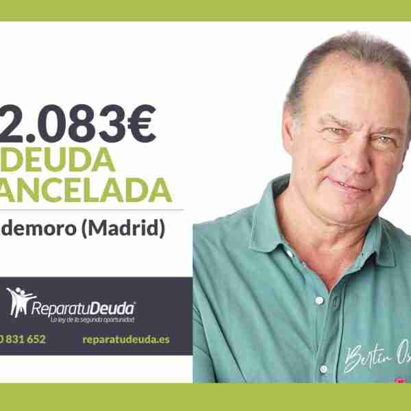 Repara tu Deuda Abogados cancela 22.083 € en Valdemoro (Madrid) con la Ley de Segunda Oportunidad