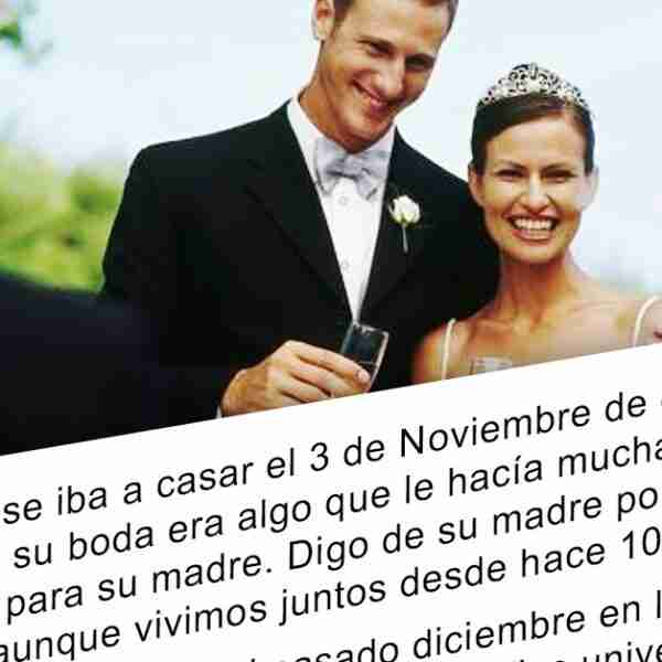 Un padrastro se viraliza al detener la boda de su hija en el último momento