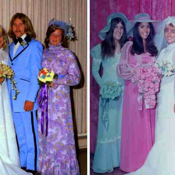 10 Vestidos ridículos de bodas que demuestran lo mucho que ha cambiado el tiempo