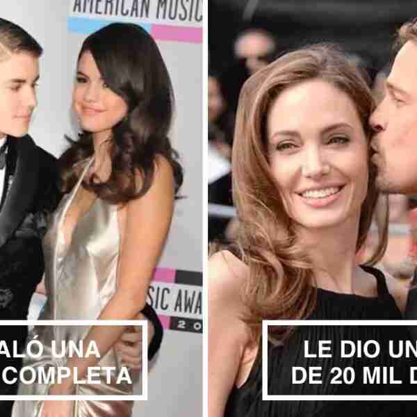 13 veces en que los famosos les dieron extravagantes regalos a sus parejas para demostrar amor