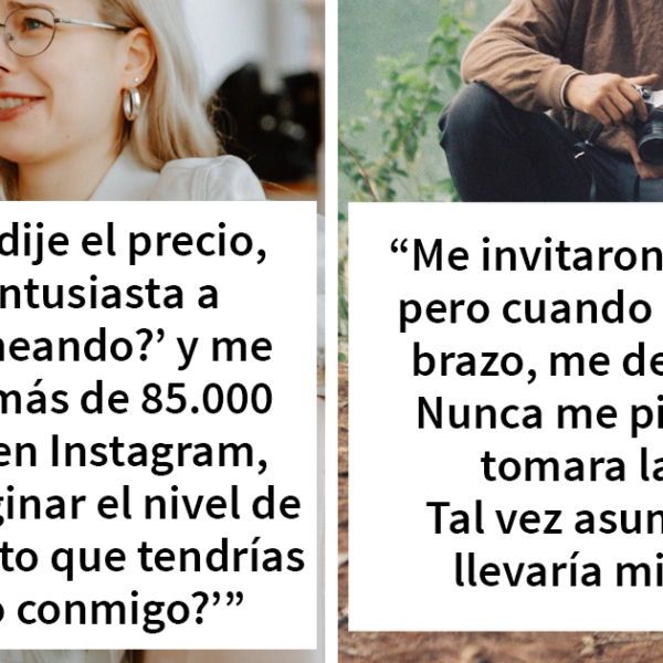 16 Fotógrafos que se negaron a tomar parte de las sesiones de fotos más estúpidas que querían algunos influencers