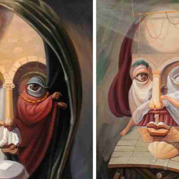 17 retratos formados con ilusiones ópticas que tendrás que mirar dos veces