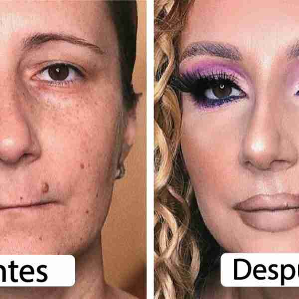 18 fotos que demuestran que el maquillaje hace milagros